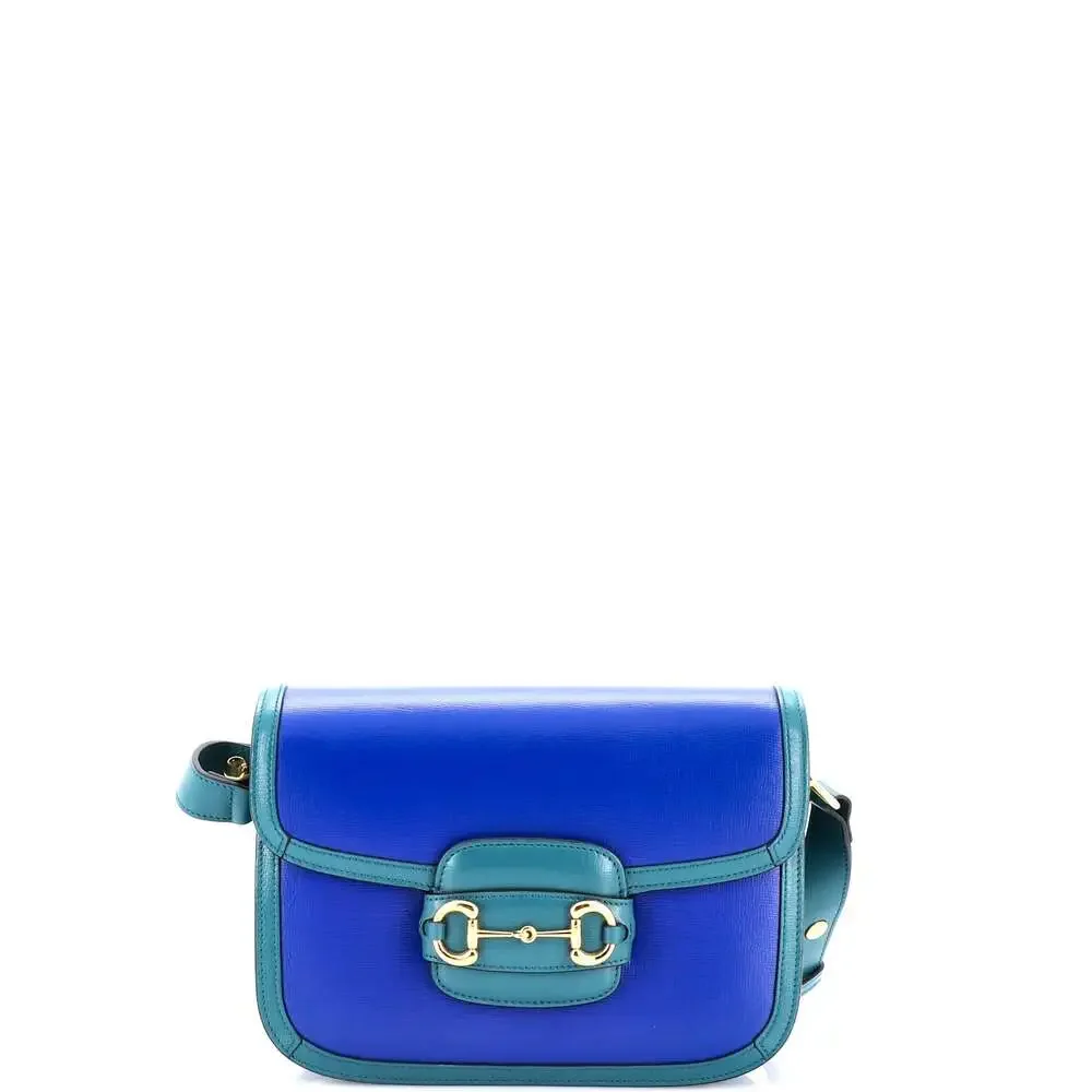 Gucci Horsebit Shoulder Bag Leather #186237G23B - Picture 3 of 8